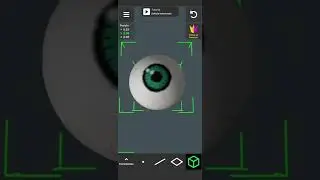 Modelagem 3D Mobile - Olho Realista