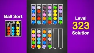 Ball Sort Puzzle Solution Level 323