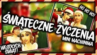 Świąteczne życzenia MINI MACHINIMA The Sims 4 🎁