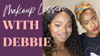 MakeUp lesson with my friend| Capetown Kasi stories| girl time with Havillah Beauty