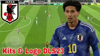 Make Japan National Team Kits & Logo 2024 - Dream League Soccer 2023