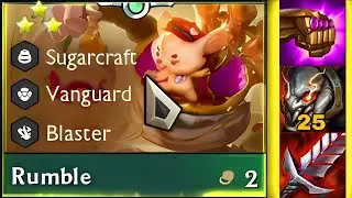 *MOLTEN CARAMEL* Rumble 3 Star TFT Set 12 – The Ultimate Firepower!