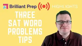 Three SAT Word Problems Tips