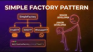 Simple Factory Pattern Explained | Factory Patterns Part 1 | Creational DP | LLD Playlist