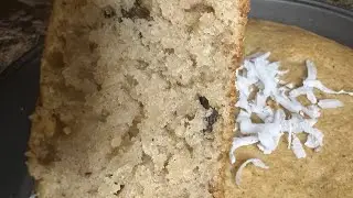 Jamaican Toto Recipe | Very Moist | Coconut Cake