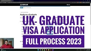 UK Graduate Route visa 2023 (PSW) Full Application Process Step-By-Step
