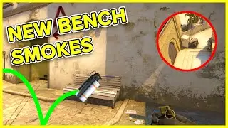 8 Smokes From the New Mirage Bench // CS:GO Smokes