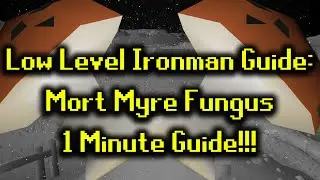 Low Level Ironman Guide - Mort Myre Fungus in less than 1 minute!!!