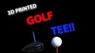 3D Printed Golf Tee on Ultimaker