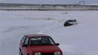 Парный заезд двух восмерок на Красном Кольце