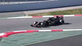 2015 F1 Barcelona Test. Red Bull RB11, McLaren Honda, Lotus F1 (Live in HD)