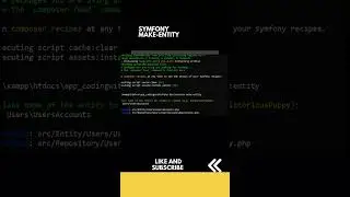 Symfony Command Make Entity 