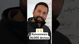 Biggest ransomware attack. 