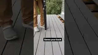 How did you think deck boards were SECURED? #shorts #tools #deck