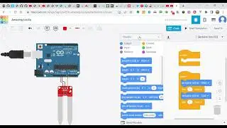 Simulasi Arduino + Soil Moisture Sensor 