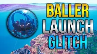 NEW INSANE BALLER LAUNCH GLITCH! SEASON 8 FORTNITE GLITCH