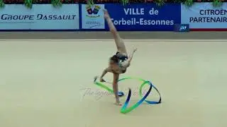 Polina BEREZINA (ESP) ribbon - 2016 Corbeil EF