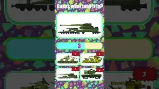 Tank Silhouette Challenge | Guess the TANK!❗️