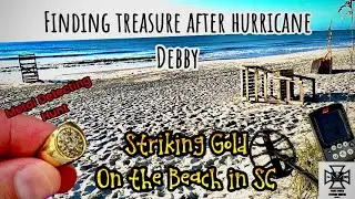 Finding Gold on the Beach Metal Detecting w/ Minelab Equinox 800 on Hilton Head Island SC