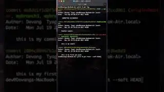 Undo Last Git Commit 