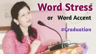 Word stress or word accent