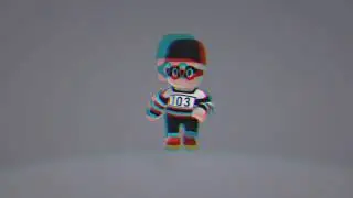 Black Theif 3D Dance | 3D Dance for @SKULLMEHTA in Stumble Guys | Rishav Playz