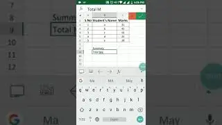MS EXCEL MOBILE: HOW TO USE MATHEMATICAL FORMULAS?