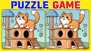 🧠🧩Spot the 3 Differences | Puzzle Game 《Normal》