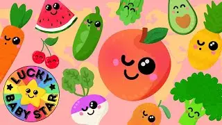 ☀️🏖️🍉Summer Vacation with Dancing Fruit & Veggies! 🌴🌎 Baby Sensory Adventure World Trip! 🍓🥦