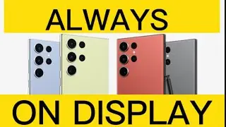 How To Add Photo To Always On Display on Samsung Galaxy $23/S23+/S23 Ultra !