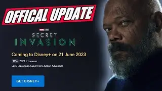 SECRET INVASION GETS OFFICIAL RELEASE DATE! Update From Disney