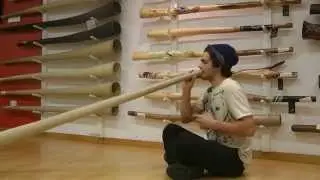 Italian Didgeridoo Player William @ Spirit Gallery