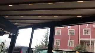 05322450919. HAUSFARGEN ROLLİNG ROOF SYSTEMS. Alüminyum panel tavan. Biokilimatik tavan