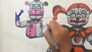Drawing Sister Location (REPOST)