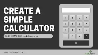 Create a simple calculator with html css and javascript
