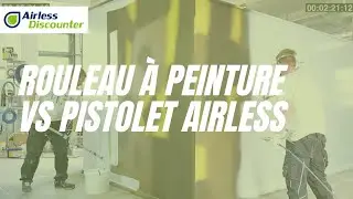 Rouleau à peinture Vs Pistolet airless