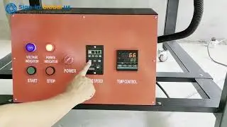 The Operation Video for 220V 4800W IR Conveyor Tunnel Dryer