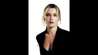 Kate Winslet | Shorts | ProCreate | Sketch | ApplePencil #youtubeshorts