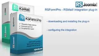 RSForm!Pro - RSMail! integration plug-in