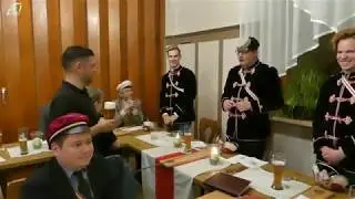 Kneipe am 26.04.2019 mit Zipfelübergabe an Janni