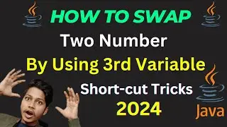 Frequently Asked Java Coding Interview Questions | Swap two numbers | Best trick ever