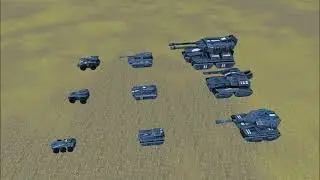 Unity Asset Store Pack - Scifi RTS Series: Tanks (Download link below)