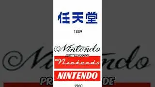 ¿Ya conocías el primer logo de Nintendo? 😲 #nintendo #playstation #logo