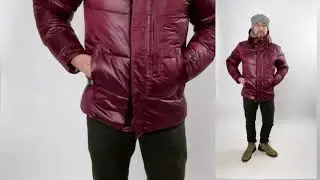 Куртка мужская Бордовая