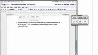 Insert equations in Google Docs.m4v
