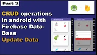 3.Update data into firebase realtime database ||CRUD Operations