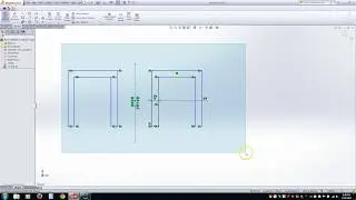 Solidworks-Offset And Mirror Sketch