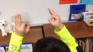Kindergarten "b and d" song