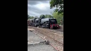 The Garratt Returns - 6029 at Thirlmere #trains #steamengine
