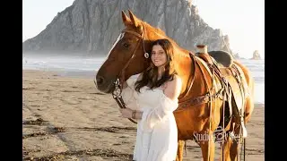 Aidan Stern's Senior Portraits - Horses On Beach